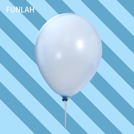 Funlah 12 inch Balloon Pearl Baby Blues