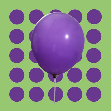 Funlah 12 inch Balloon Purple