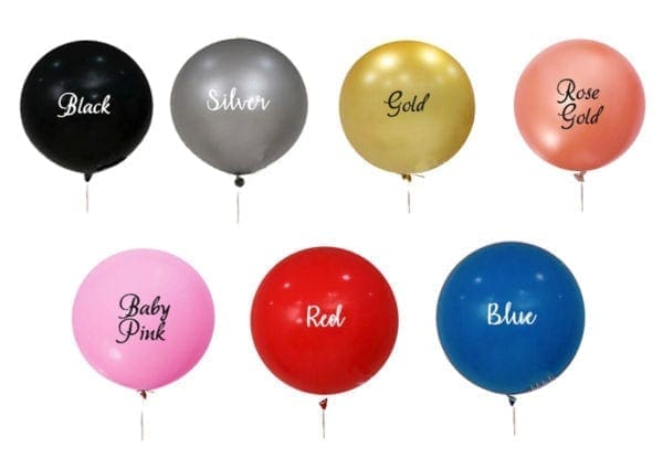 Balloon 18inch colour chart 1