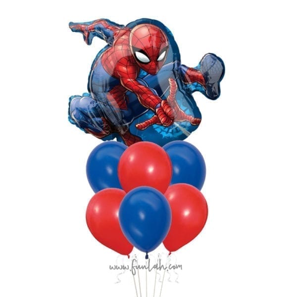 Funlah Spiderman XL Balloons Bouquet