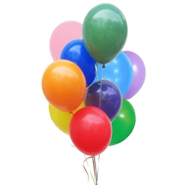 Classic Rainbow Balloon Bouquet
