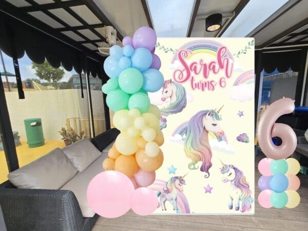 Wild Wild Wet Dwave Premium Balloon Board Decoration - Image 6