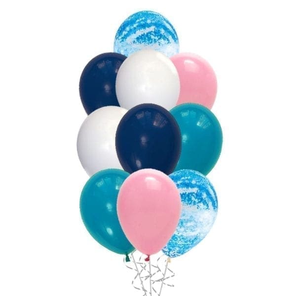 Boy Girl Grafitti balloon bouquet