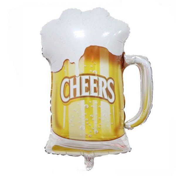 cheers beers foil balloon