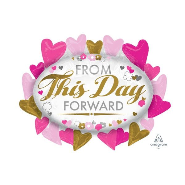 from this day onward wedding balloon