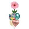 Pink Daisy Balloon bouquet
