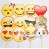 Emoticon Photobooth Props 12 pcs set