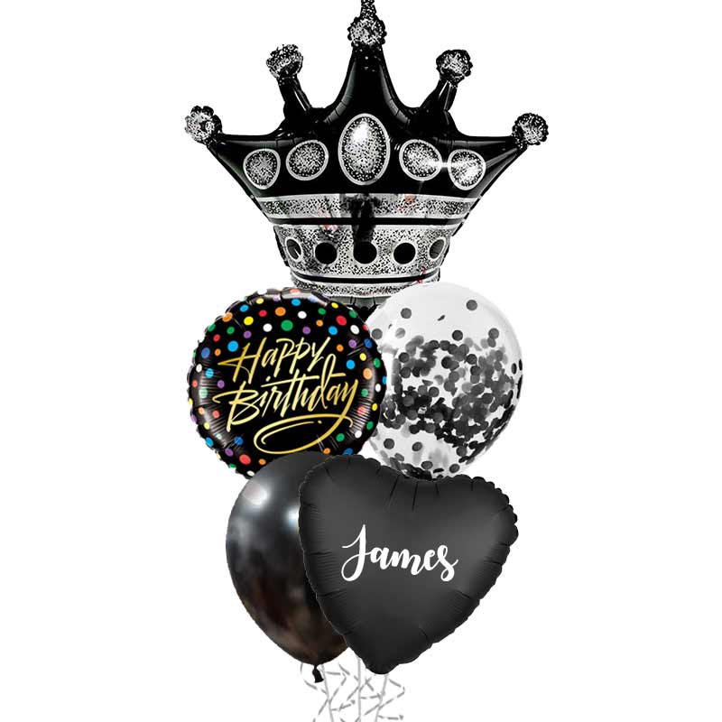 Black Crown Balloon Black Crown Balloon
