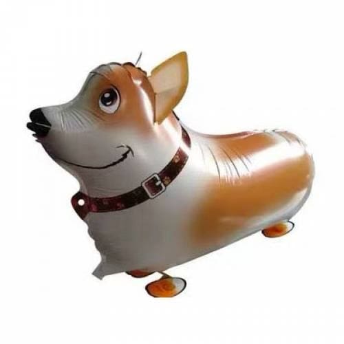 Corgi Walking Pet Animal Balloon