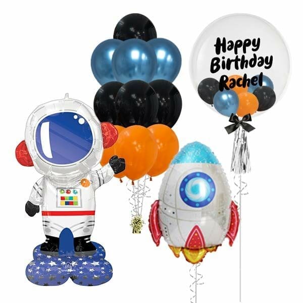 Spaceship Astronaut Mega Balloon Package