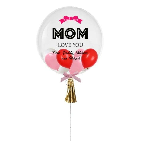 24 inch Balloon mom love you
