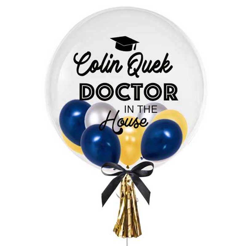 24 inch Graduation Balloon Doctor in the house Personalised Bubble ...