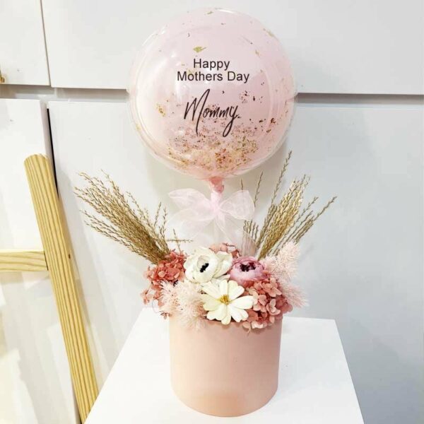 Mothers day Preserve bloom Flower Balloon Pink