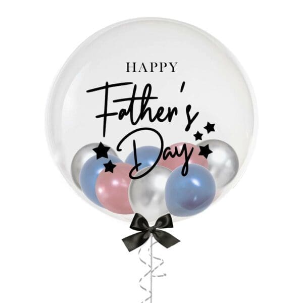 24" Happy Father's Day Balloon with Mini Balloons