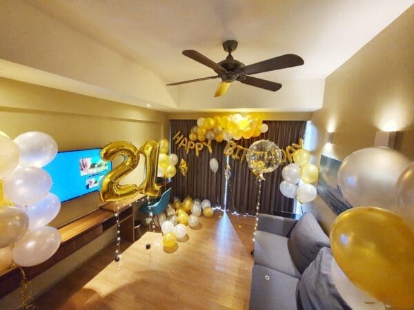 DRESORT DELUXE BIRTHDAY BALLOON PACKAGE + SETUP - Image 2