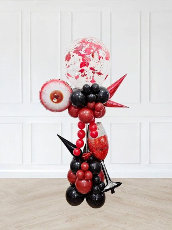 Halloween Blood Spooky Crazy Tower Balloon Column
