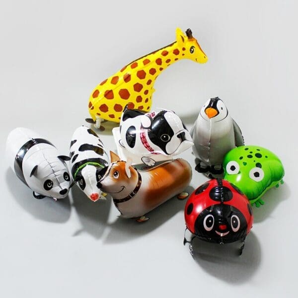 Walking Pets Helium Balloons Assorted Bundle