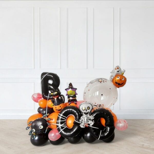 Halloween BOO cute confetti centerpiece