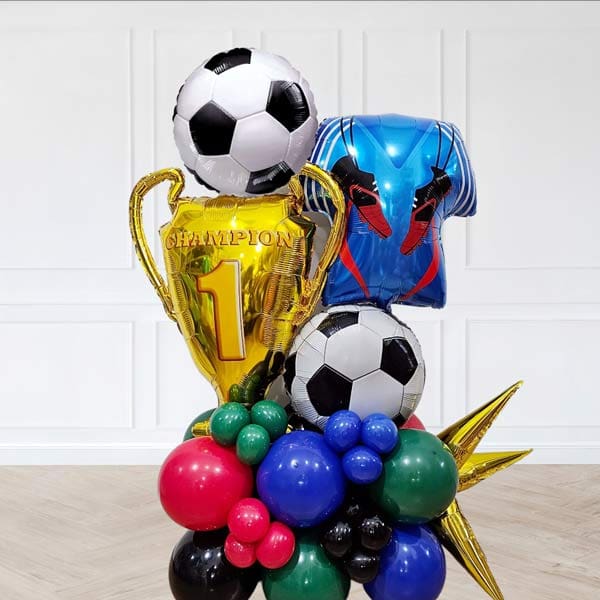 Soccer Champion Balloon Centerpiece