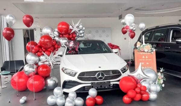 Congratulations New Car Balloon Display - Image 2