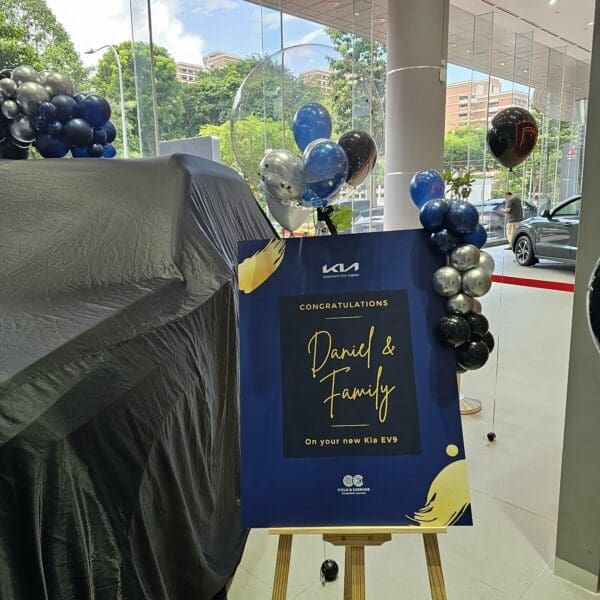Congratulations New Car Balloon Display - Image 4