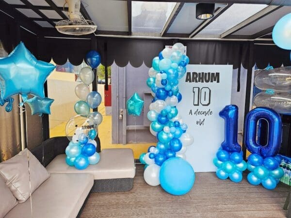Wild Wild Wet Dwave Premium Balloon Board Decoration - Image 2