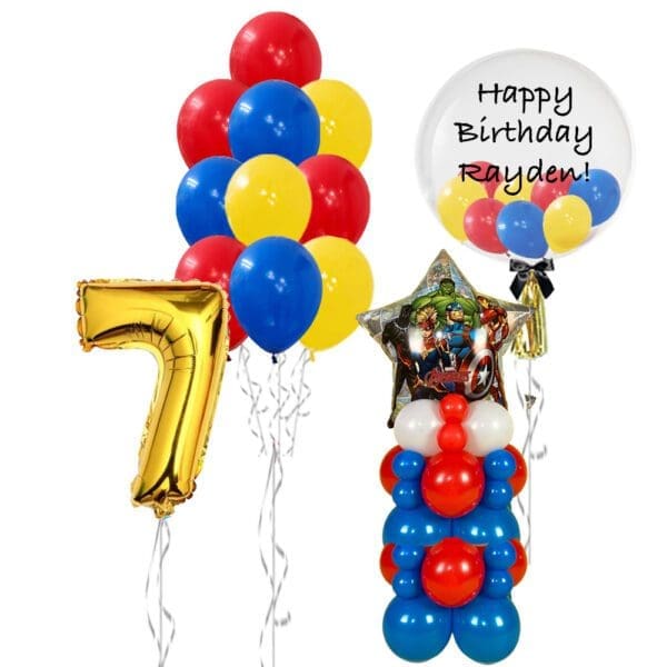 Avenger Giga Plus Balloon Package