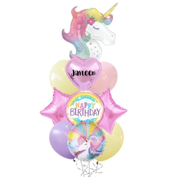 Enchanted Unicorn Grand Balloon Bouquet