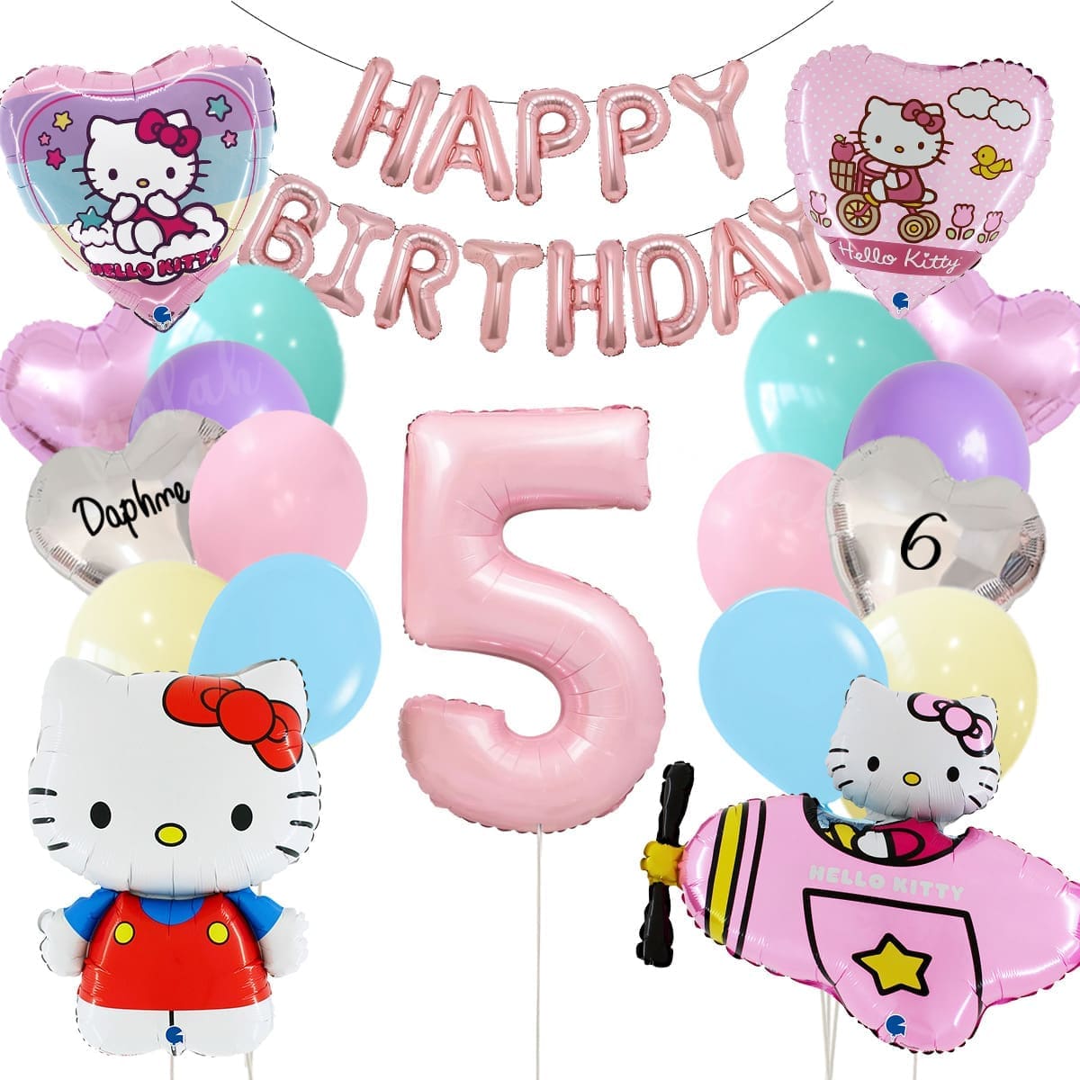 Hello Kitty Happy Birthday Bash Balloon Package